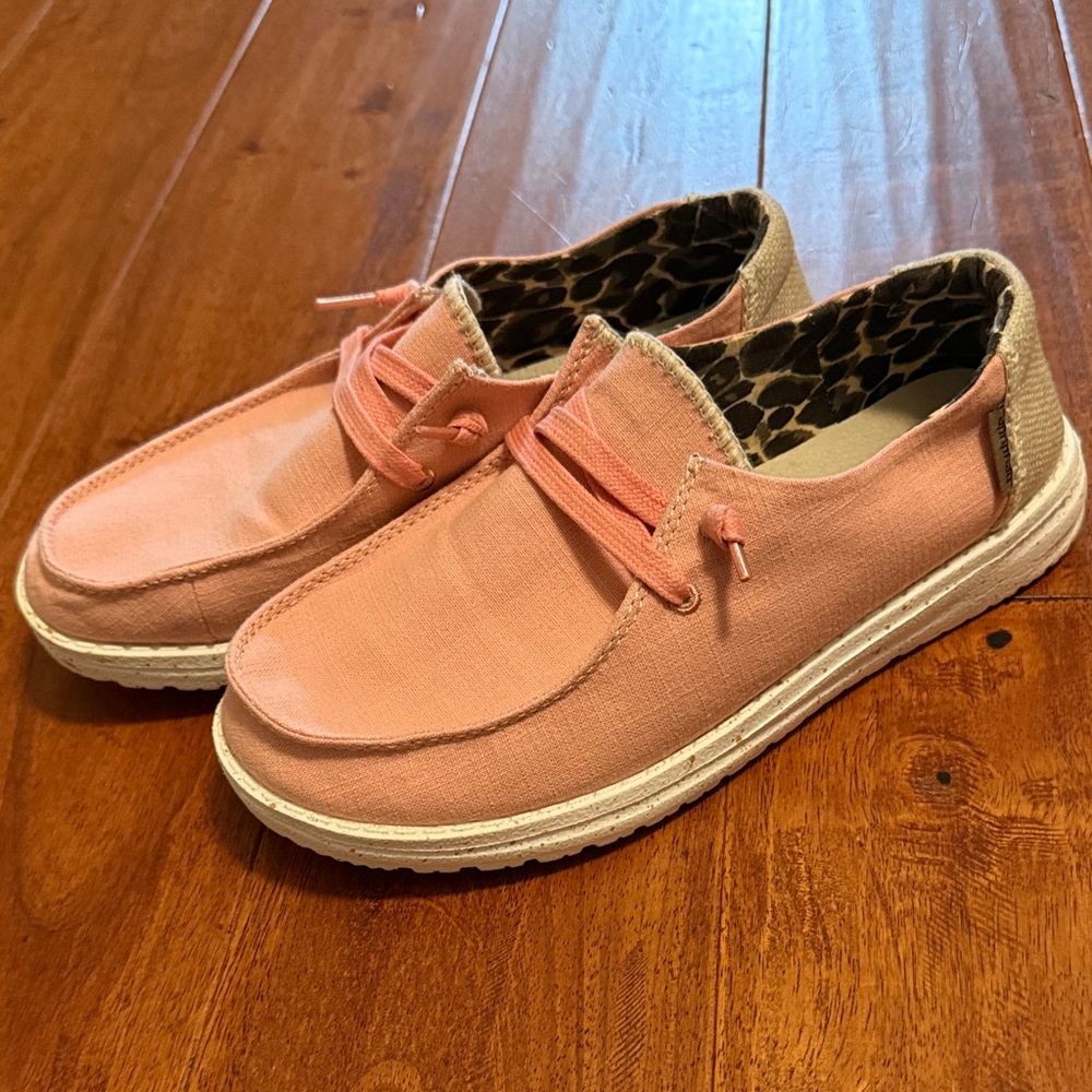 Hey Dude Wendy Slip-On Shoes - Guava